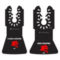 Diablo 2 in. W High Carbon Steel Oscillating Scraper Set 1 pc DOUSCRP2